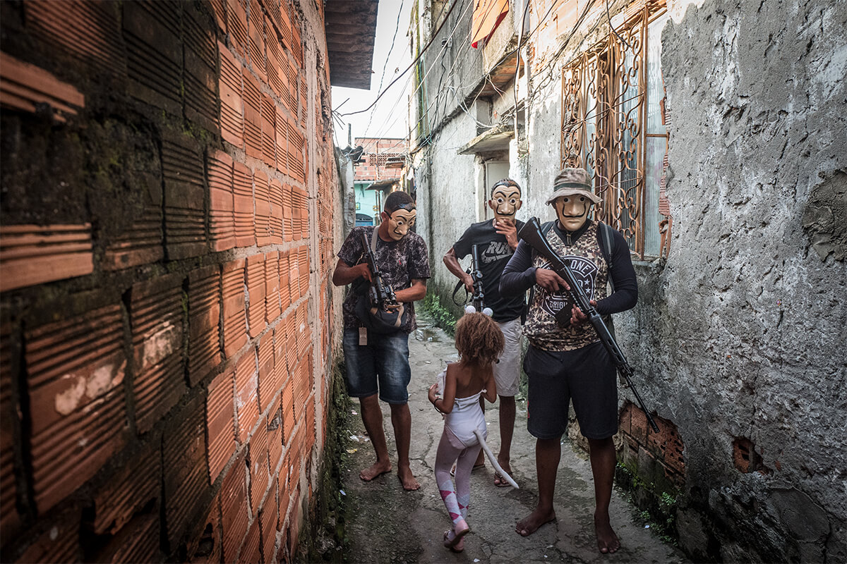 Carnaval off dans les favelas de Rio<p>© Veronique De Viguerie</p>