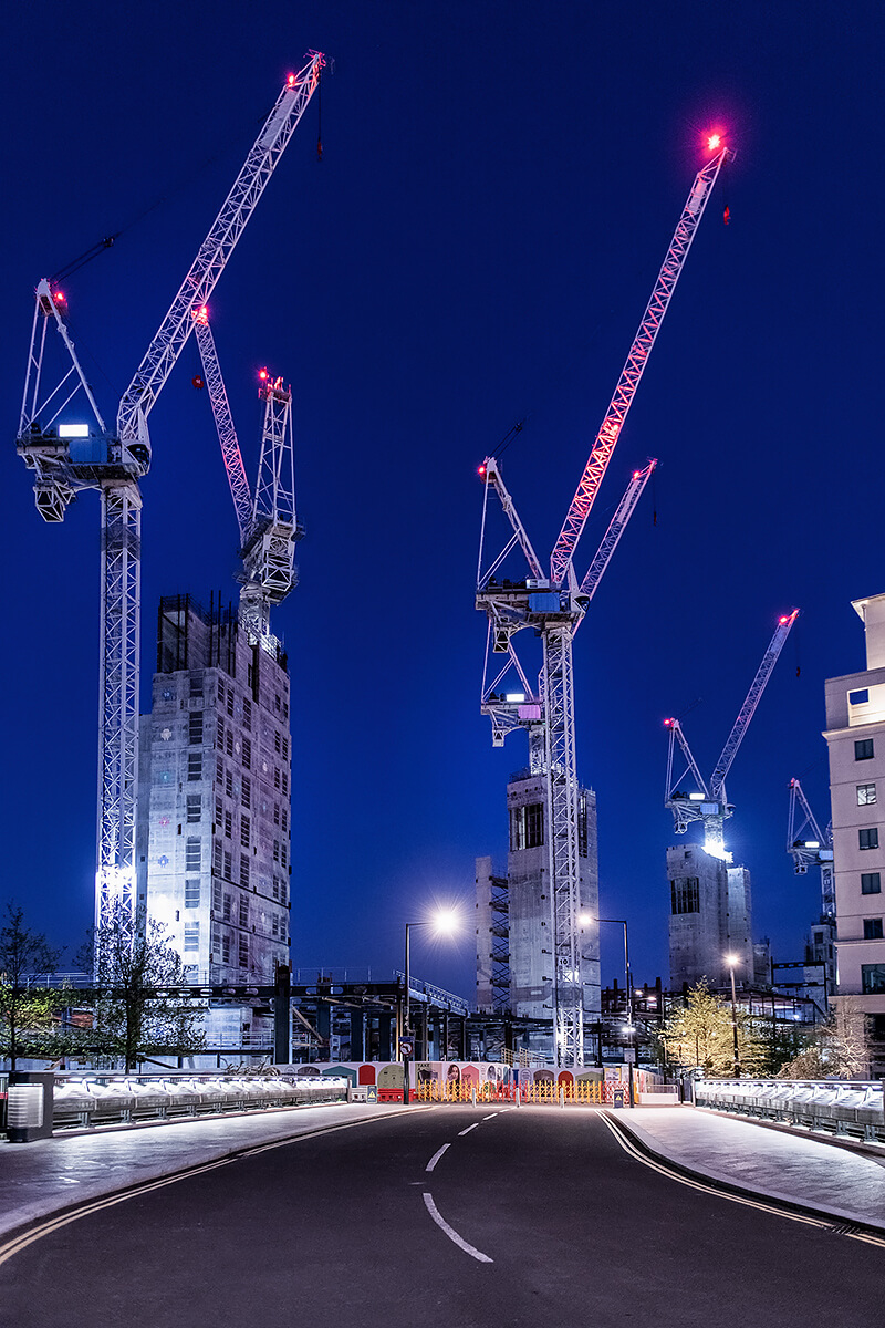 King’s Cross Cranes<p>© Jan Enkelmann</p>