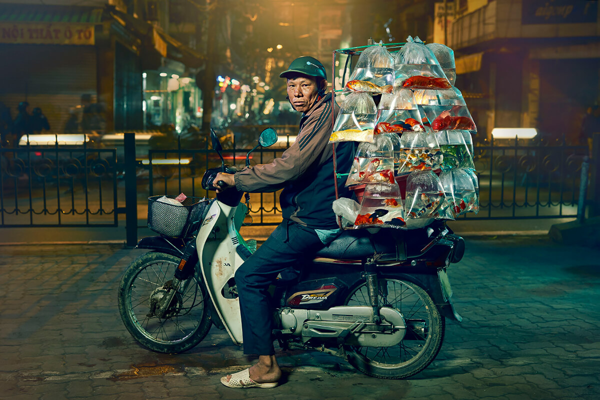 Hanoi Delivery, Portraits<p>© Jon Enoch</p>