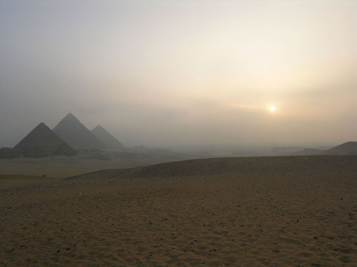 Sunset Pyramids<p>© Kay Erickson</p>