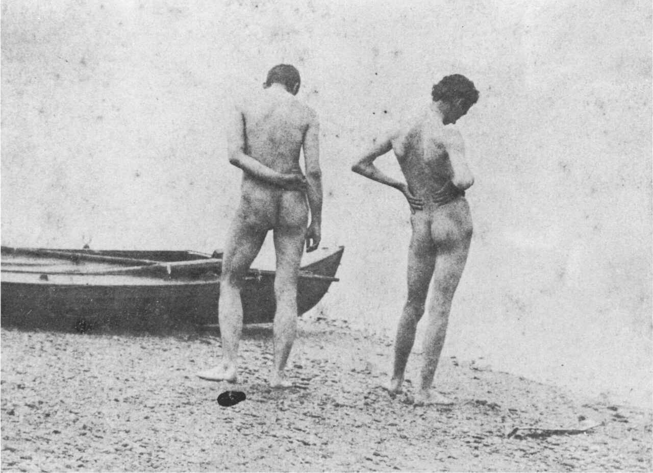 Nude models (Thomas Eakins and J. Laurie Wallace), 1883<p>© Thomas Eakins</p>