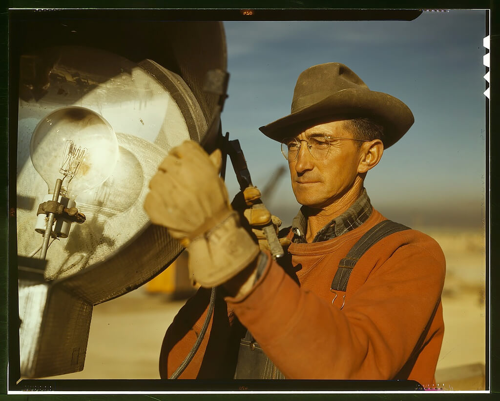 Geneva, Utah 1942<p>© Andreas Feininger</p>