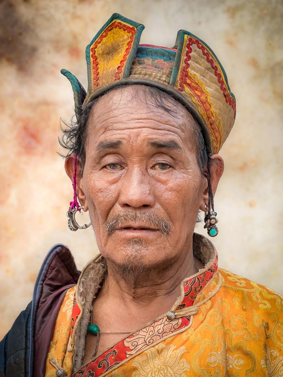 Tibetan Man<p>© Carol Foote</p>