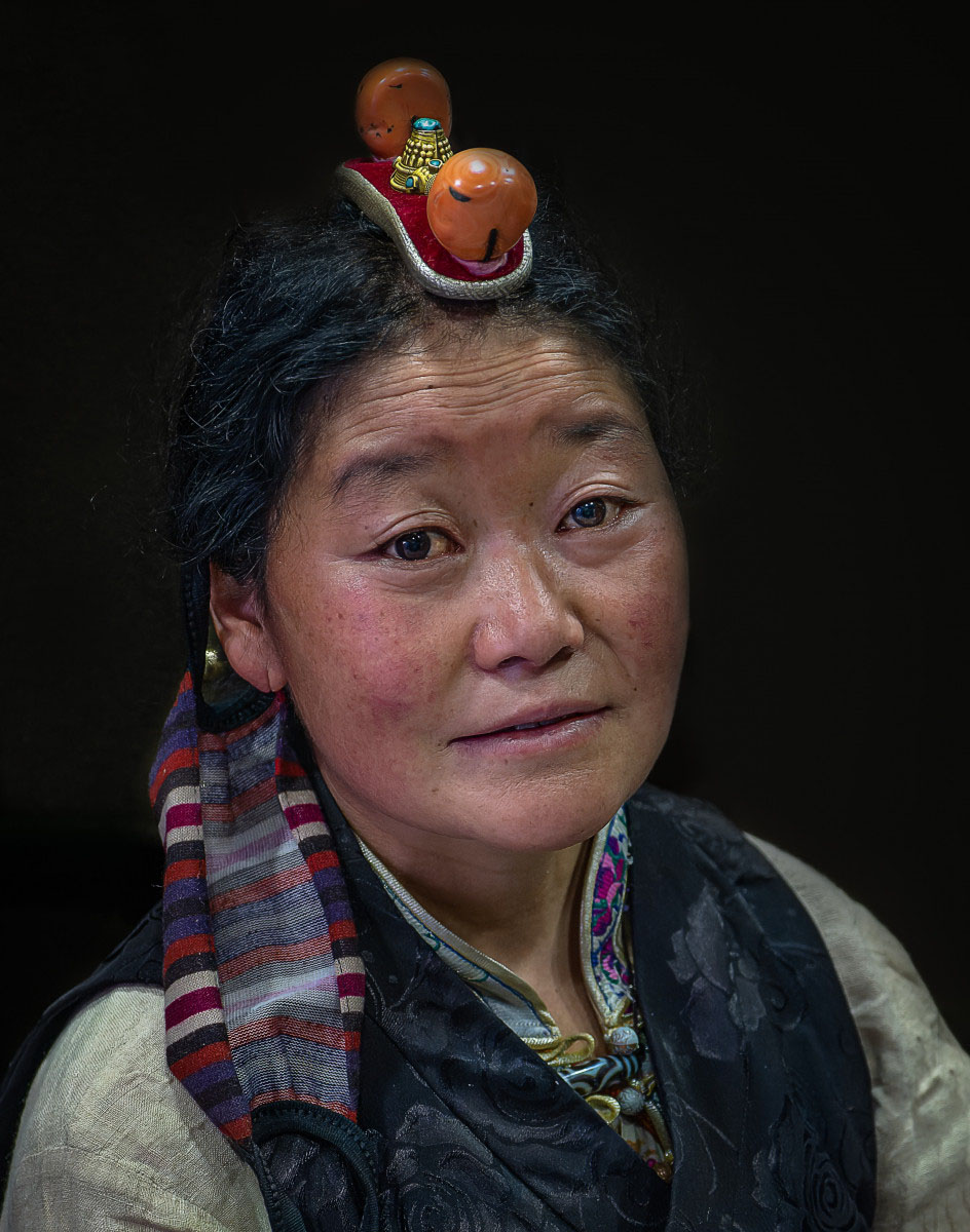 Tibetan Woman<p>© Carol Foote</p>