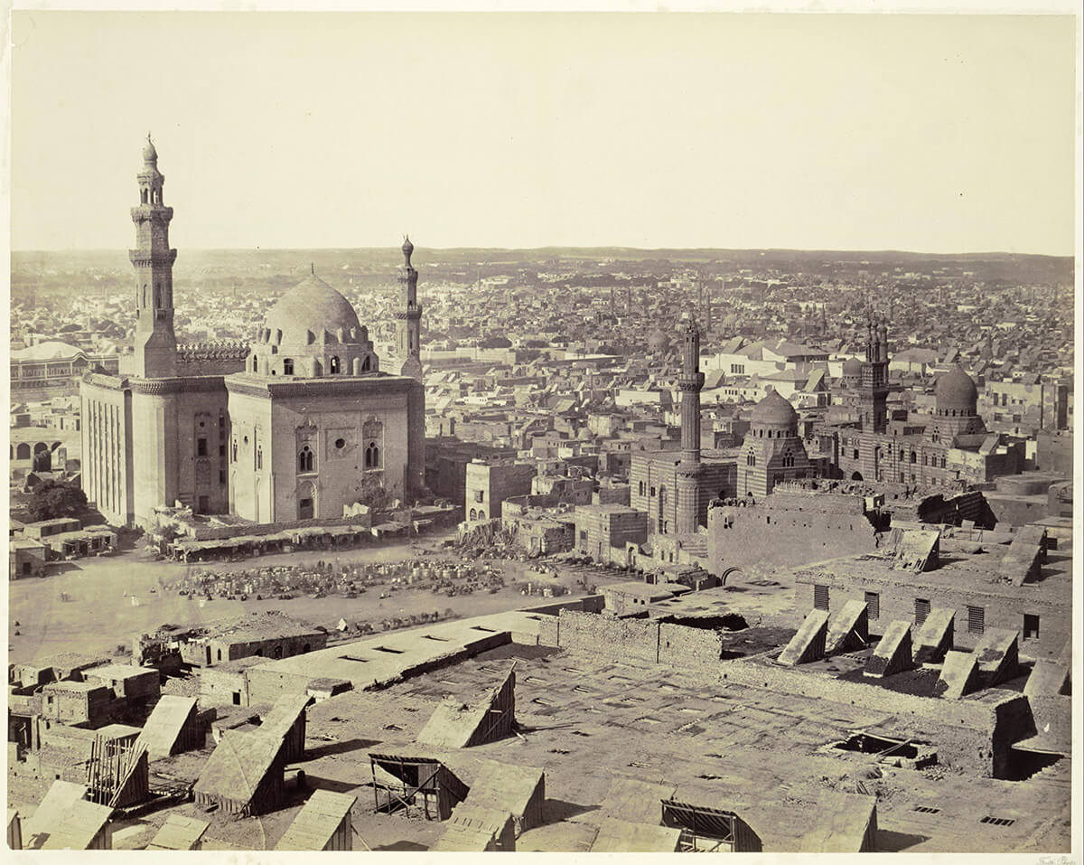 Cairo, from the Citadel, 1858 - Rijksmuseum<p>© Francis Frith</p>