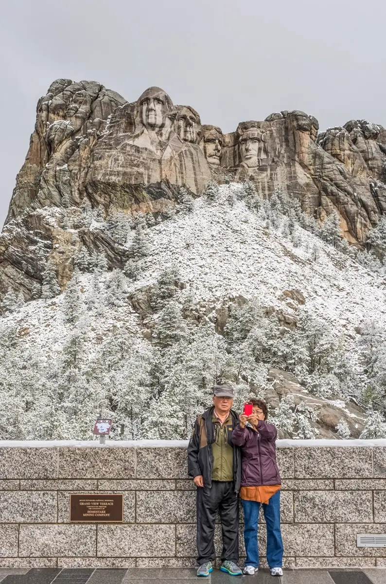 Mt Rushmore Tourists 2015<p>© John Francis</p>
