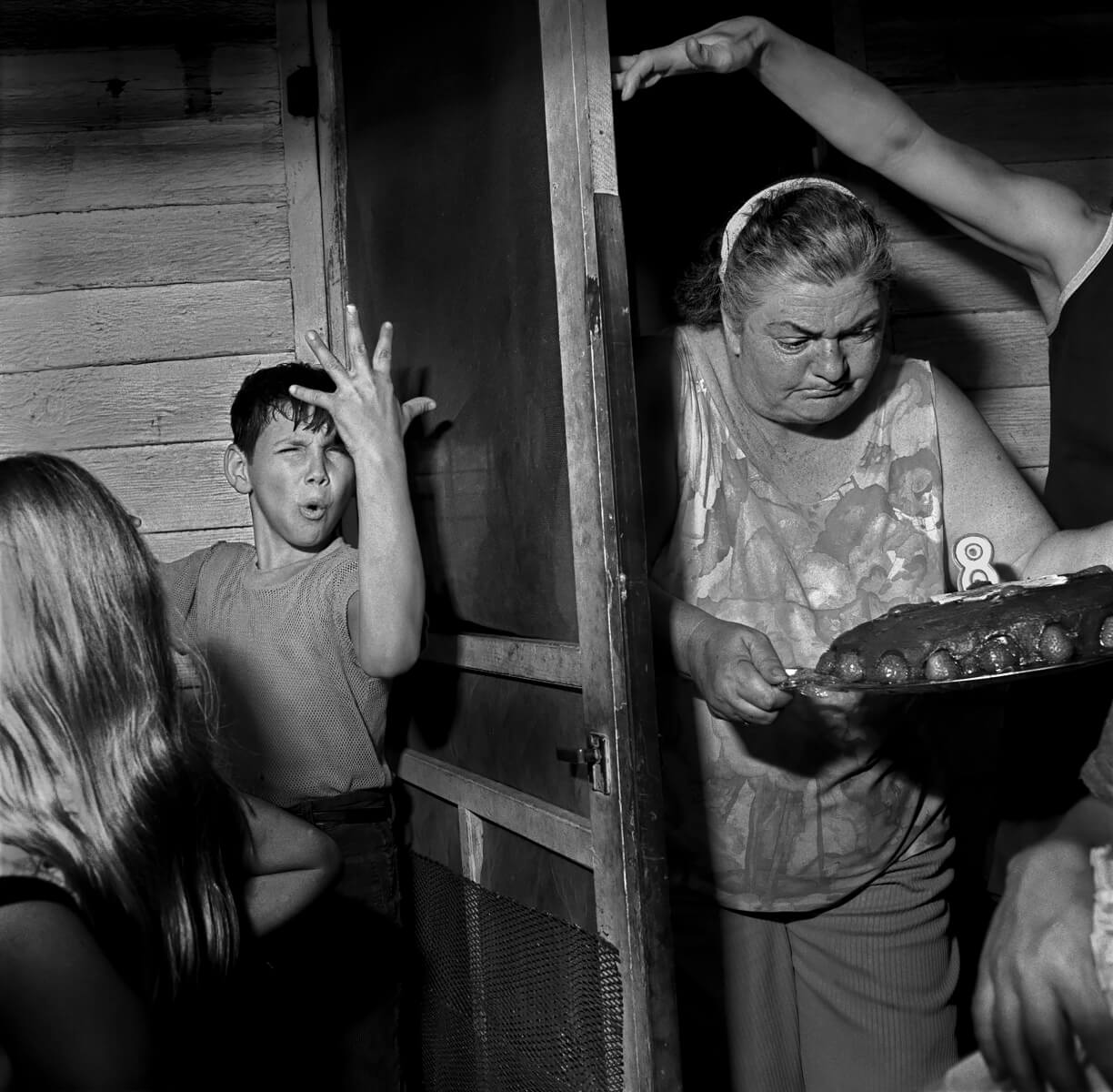 Pat Sabatine’s 8th Birthday Party, Martins Creek 1977<p>© Larry Fink</p>