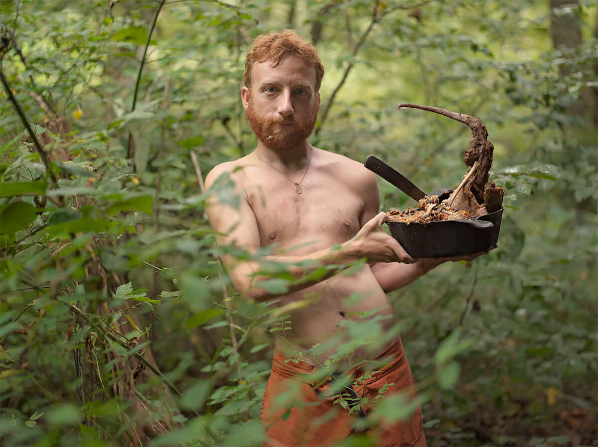 A Natural Order: Acorn with Possum Stew, Wildroots Homestead, North Carolina<p>© Lucas Foglia</p>