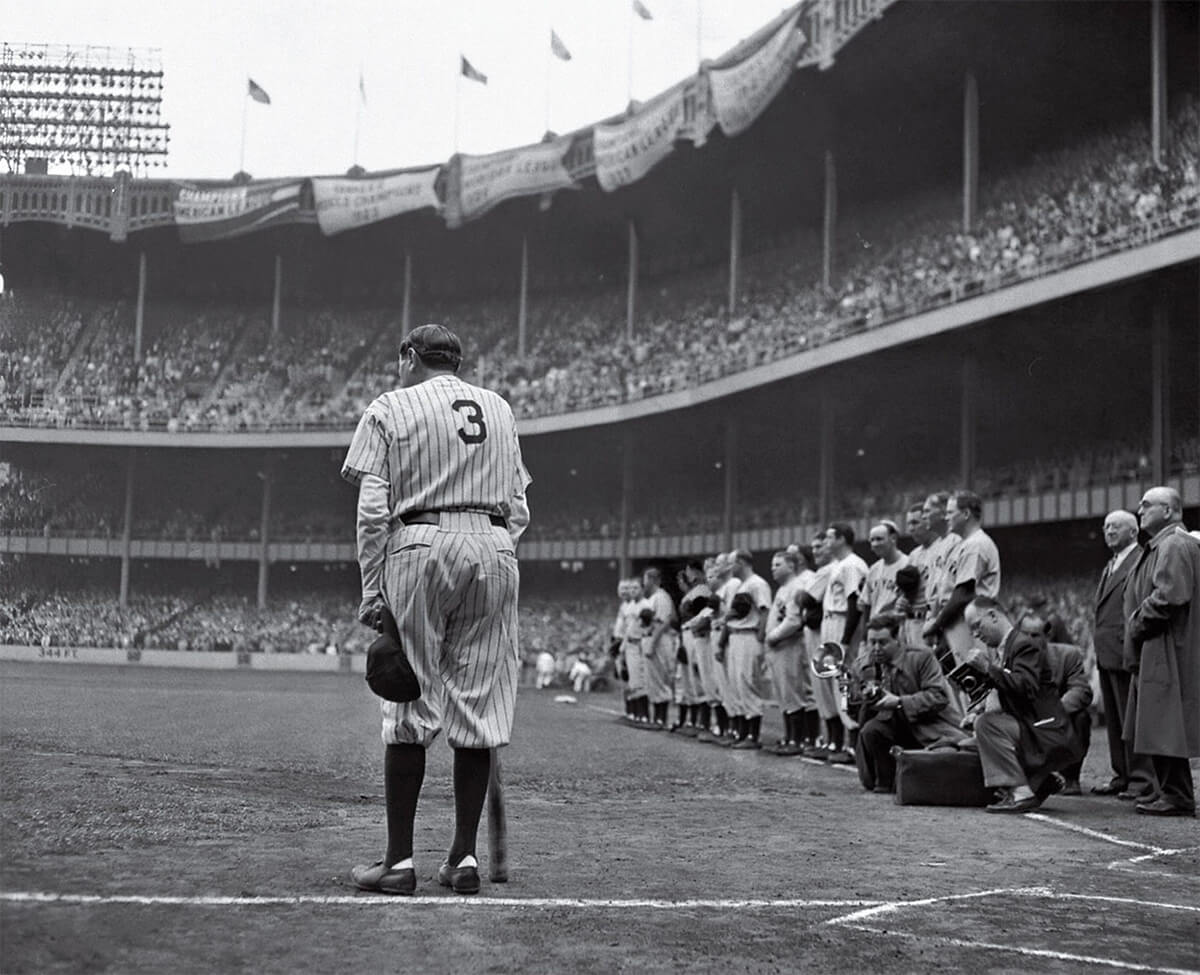 Nat Fein, The Babe Bows Out, 1948