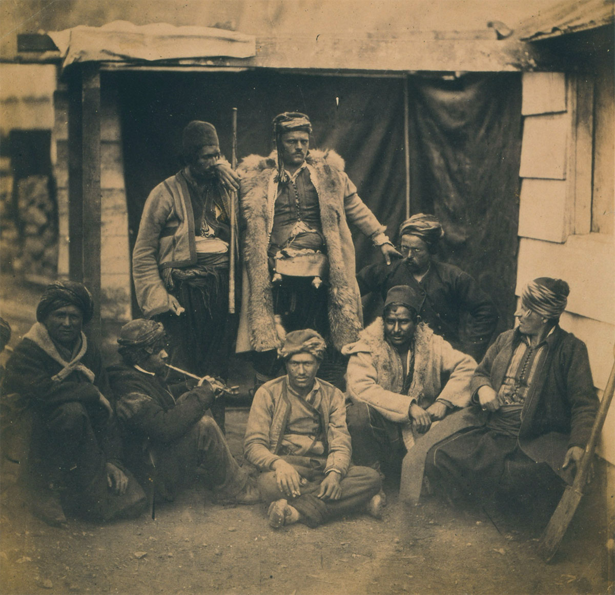 Group of Croats, 1855 - Library of Congress<p>© Roger Fenton</p>