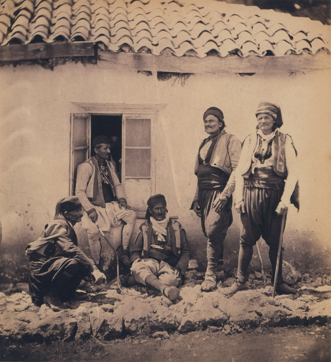 Group of Montenegrins, 1855 - Library of Congress<p>© Roger Fenton</p>