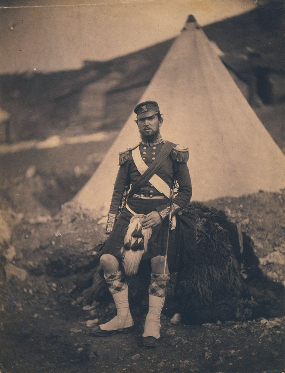 Captain Cuninghame, 42nd Regiment, 1855 - Library of Congress<p>© Roger Fenton</p>