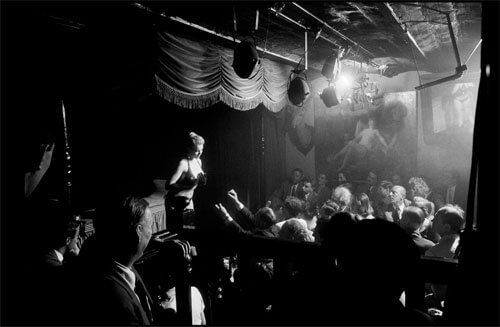 FRANCE. Paris. 1956. Show at the Crazy Horse night club<p>Courtesy Magnum Photos / © Burt Glinn</p>