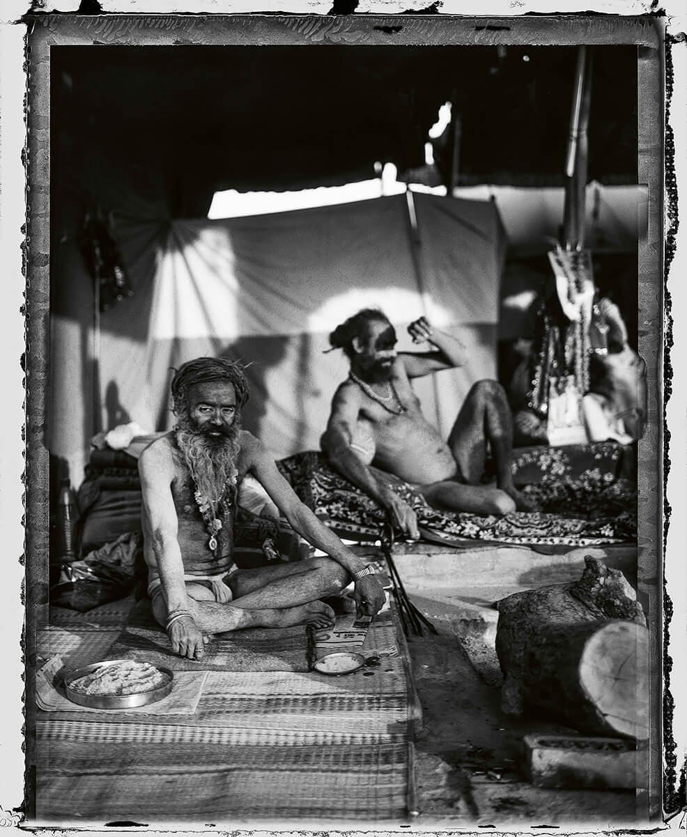Two Sadhus, Kumbh Mela, Allahabad, India<p>© Donald Graham</p>