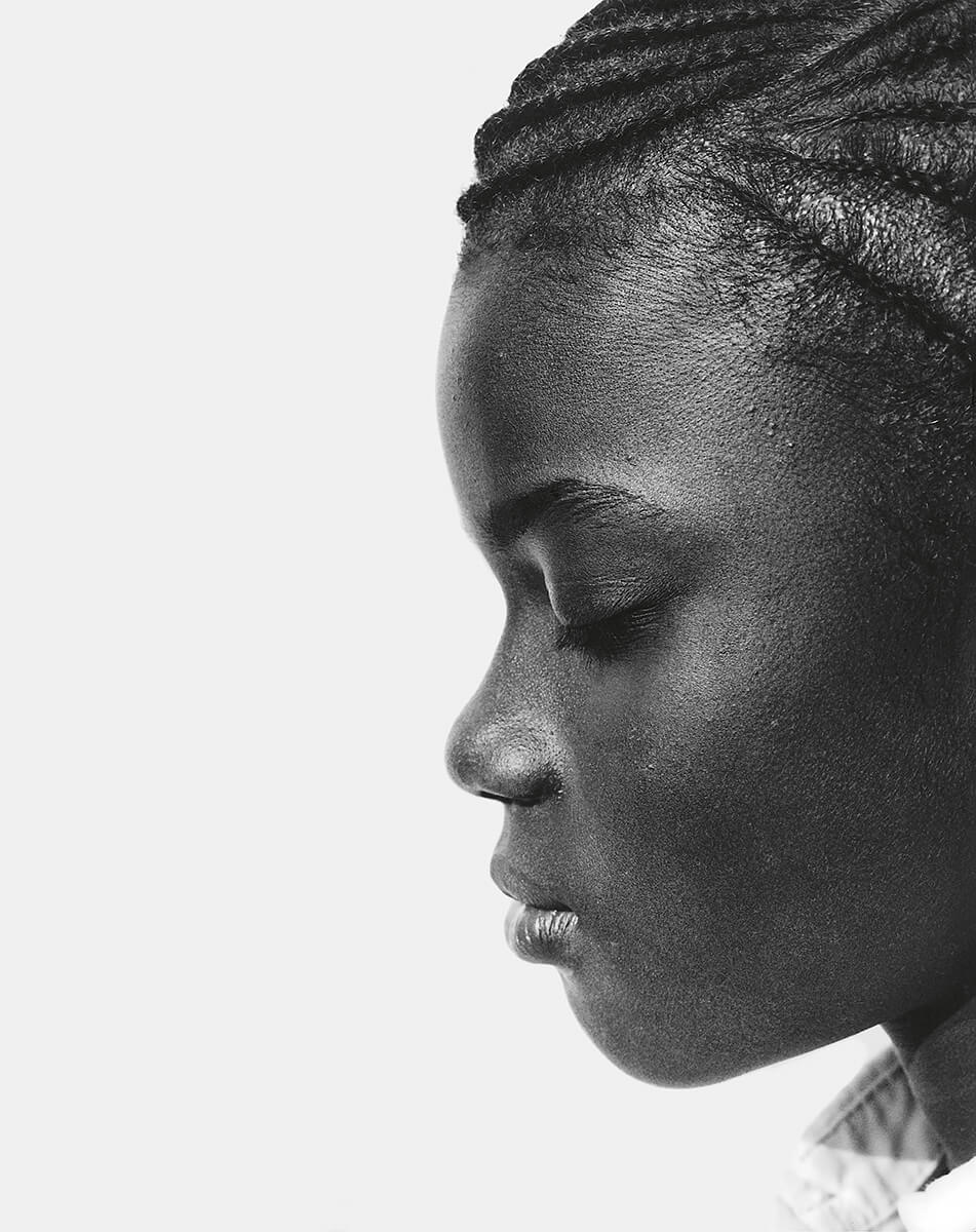 Girl with Closed Eyes, Dakar, Senegal<p>© Donald Graham</p>