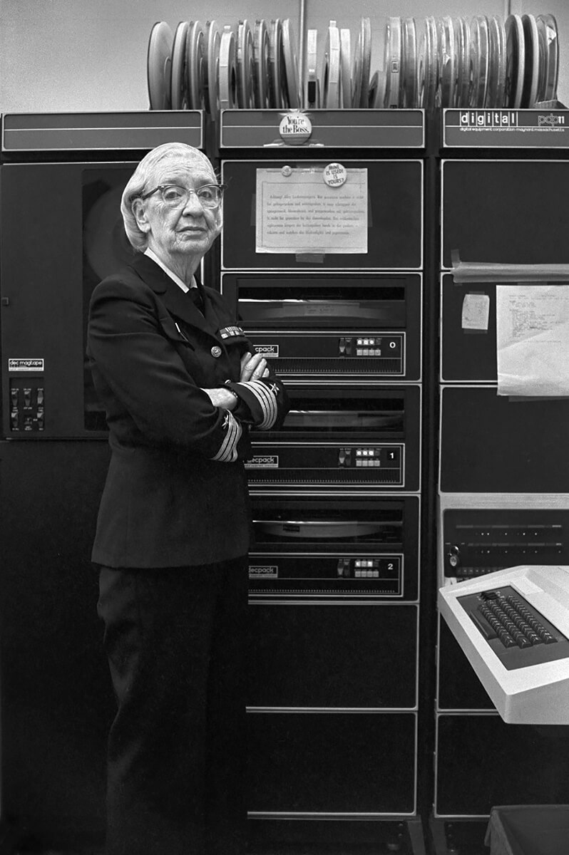 Grace Murray Hopper<p>© Lynn Gilbert</p>