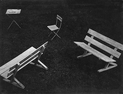 Banco, cadeira e mesa, c.1960<p>© Marcel Giró</p>