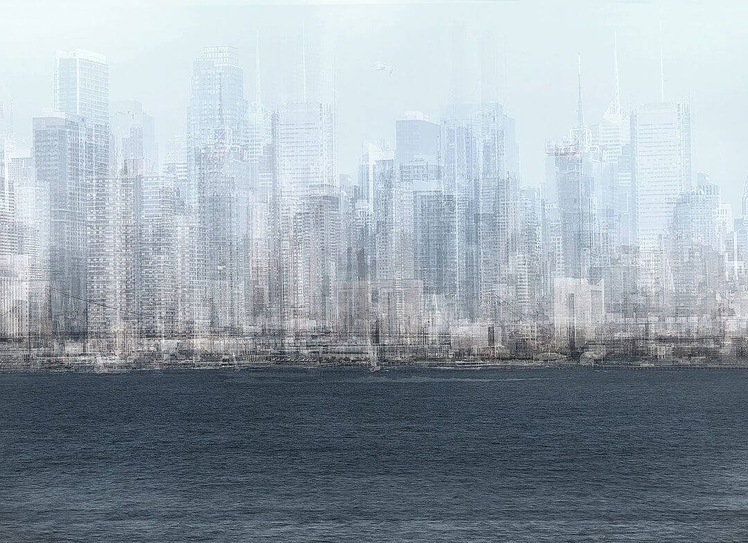 Composites Cities: NYC Silver Skyline<p>© Marco Guerra</p>