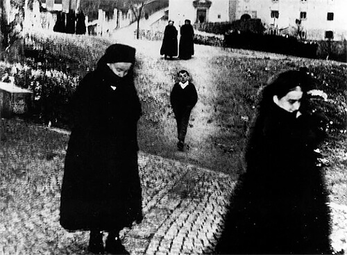 Giacomelli Boy From Scanno 1957-1959<p>© Mario Giacomelli</p>