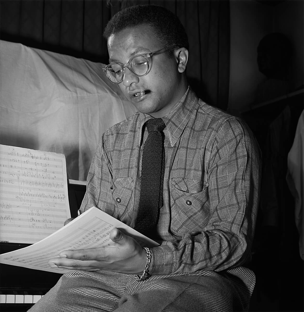 Billy Strayhorn, New York, N.Y., between 1946 and 1948<p>© William Gottlieb</p>