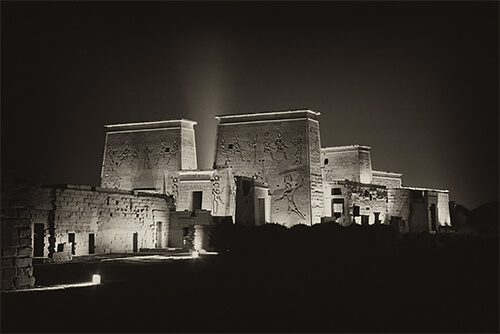 EGYPT: Temple to Hathor at Philae<p>© Chester Higgins Jr.</p>