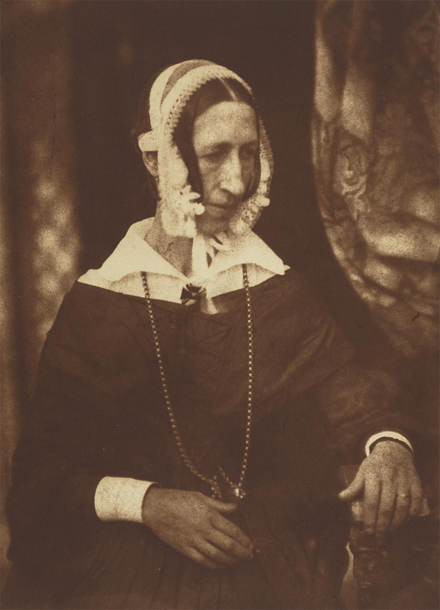 Unknown Lady, printed by Jessie Bertram, 1916 - Elliot Collection, bequeathed 1950, National Galleries of Scotland<p>© David Octavius Hill</p>