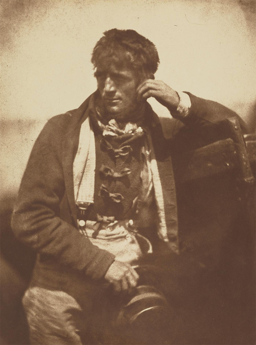 A Newhaven Pilot, printed by Jessie Bertram, 1916 (original negative around 1845) - Transferred from the National Gallery of Scotland Library 1980s, N<p>© David Octavius Hill</p>