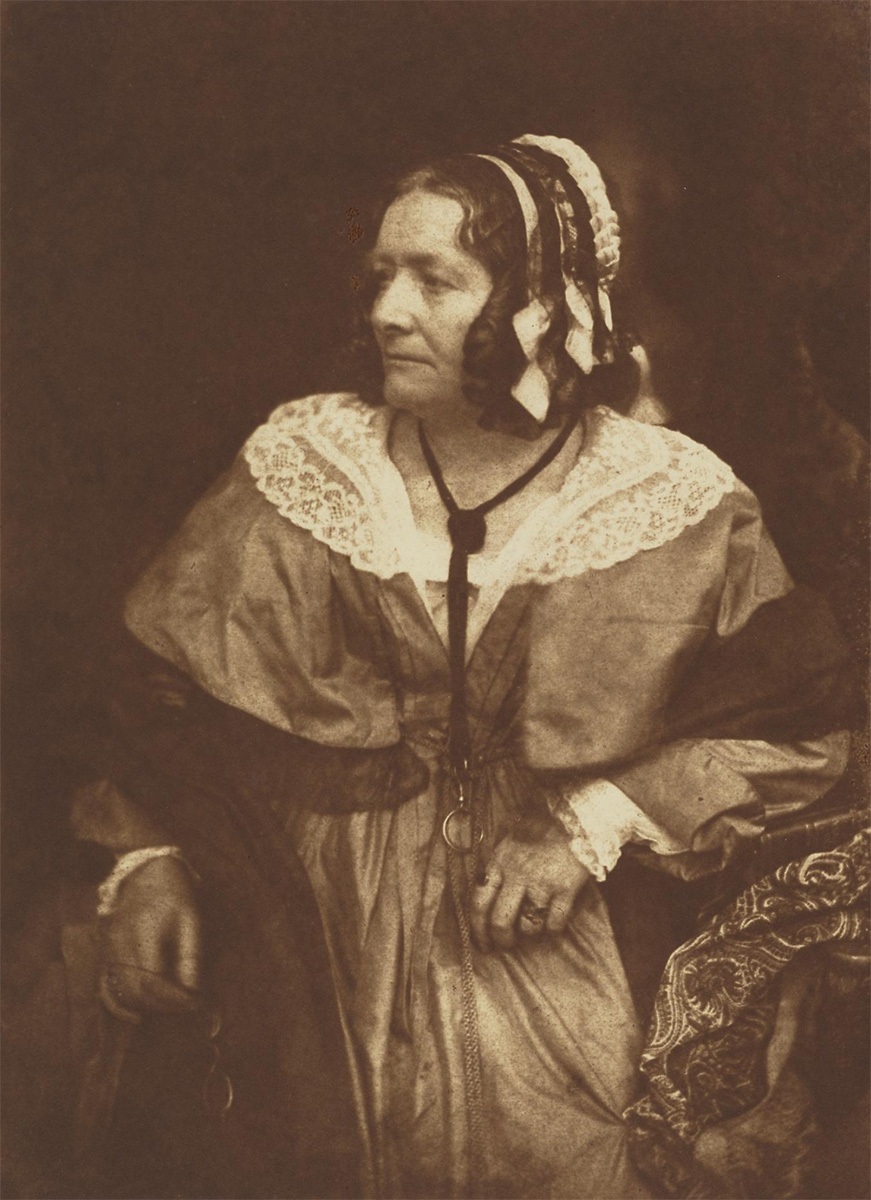 Mrs Anna (Brownell Murphy) Jameson, 1794 - 1860. Art historian and essayist, printed by Jessie Bertram, 1916 - Elliot Collection, bequeathed 1950, Nat<p>© David Octavius Hill</p>