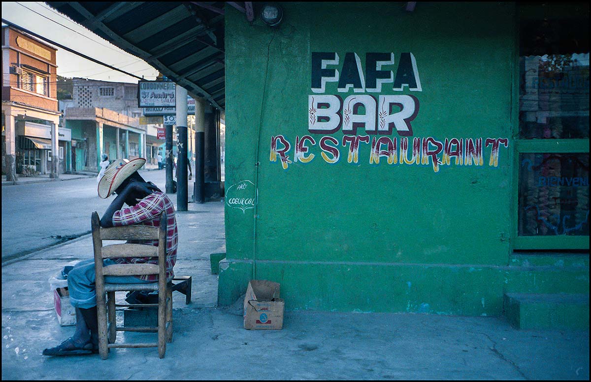 Fafa, Port Au Prince, Haiti, 1987<p>© James Hayman</p>