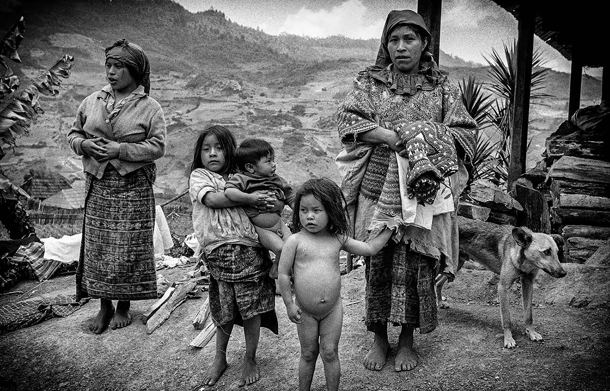 Mountains outside Chichicastenango, Guatemala, 1976<p>© James Hayman</p>