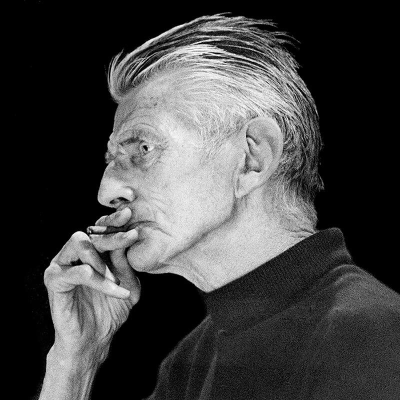 SAMUEL BECKETT 1979<p>© John Haynes</p>