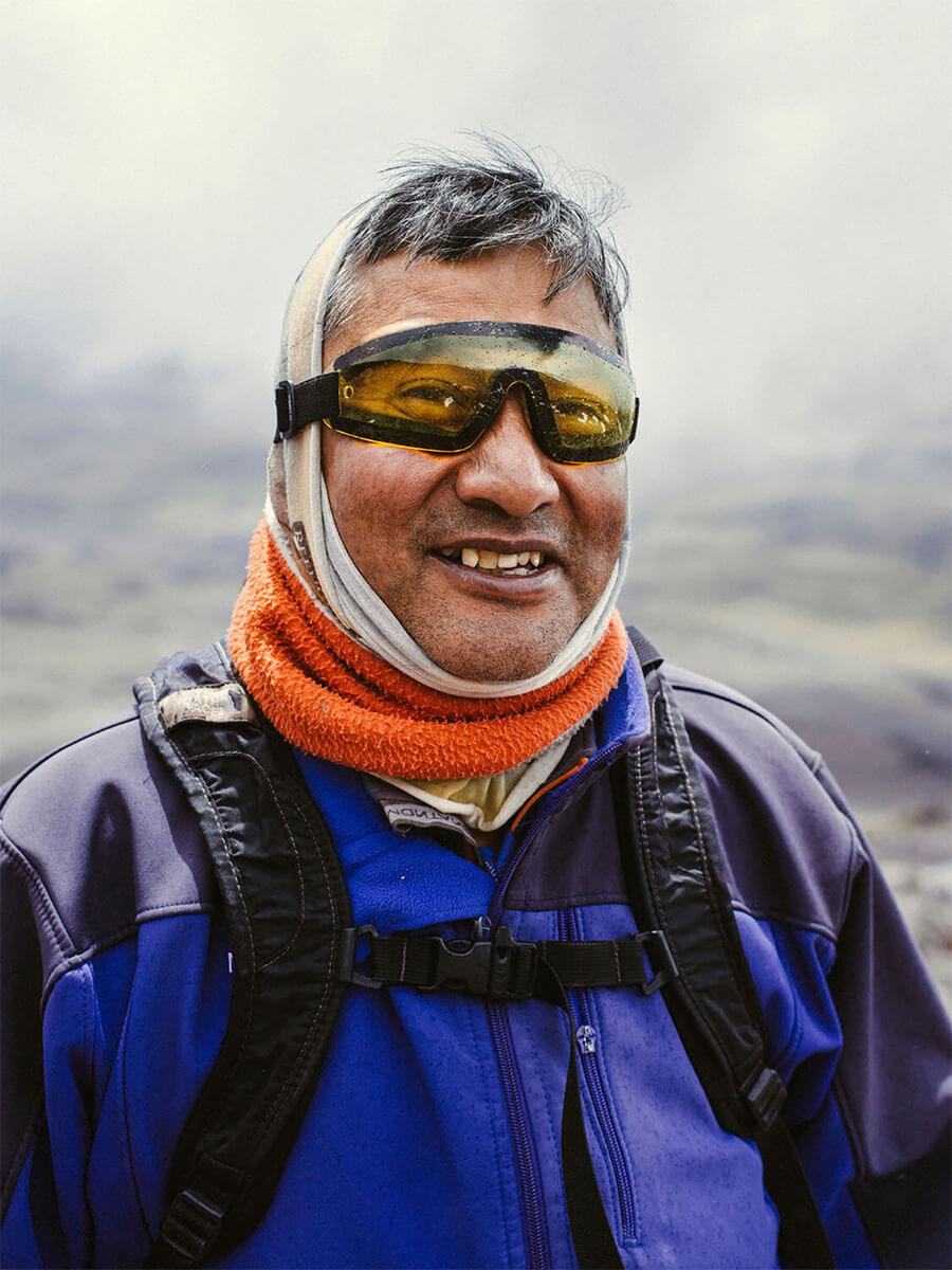 Mountain guide.  Cotopaxi, Ecuador.<p>© Joris Hermans</p>