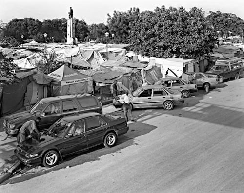 Champ de Mars Camp, March 2010<p>© Laura Heyman</p>