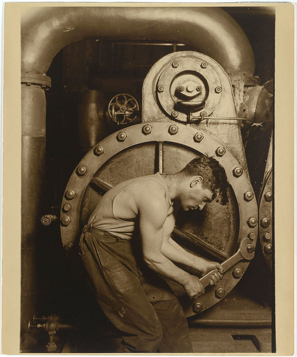 Steamfitter 1921 MET DP164573 © CCO<p>© Lewis Hine</p>