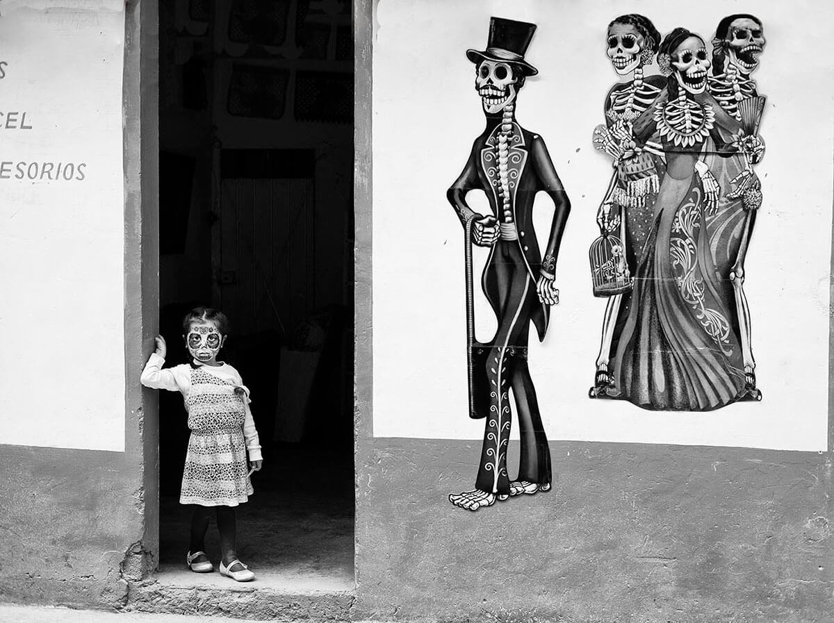 Catrina Dia de los muertos Oaxaca Mexico<p>© Linda Hollinger</p>