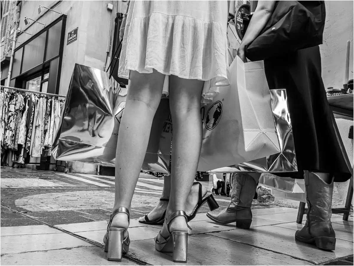 These Shoes Are Made For Shopping<p>© Michael Hrankowski</p>