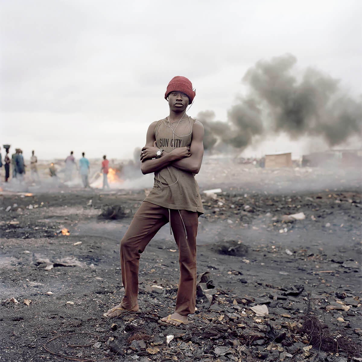 From the series Permanent Error, Yaw Francis, Agbogbloshie Market, Accra, Ghana, 2009 - Digital C-Print © Pieter Hugo, Courtesy Yossi Milo Gallery<p>© Pieter Hugo</p>