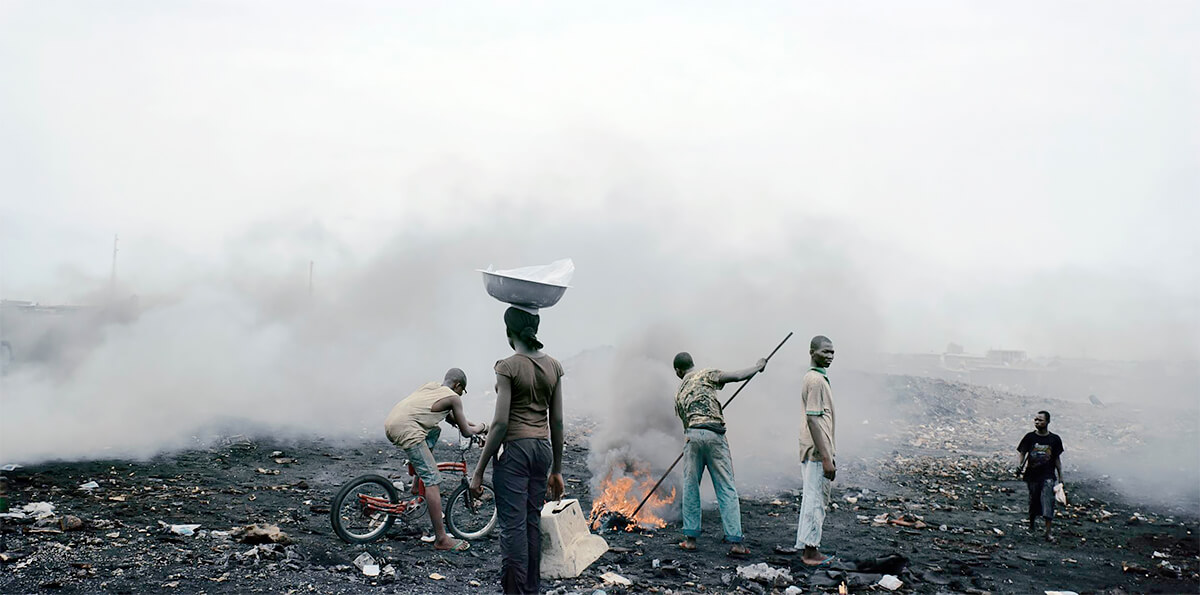 From the series Permanent Error, Untitled, Agbogbloshie Market, Accra, Ghana, 2010 - Digital C-Print © Pieter Hugo, Courtesy Yossi Milo Gallery<p>© Pieter Hugo</p>