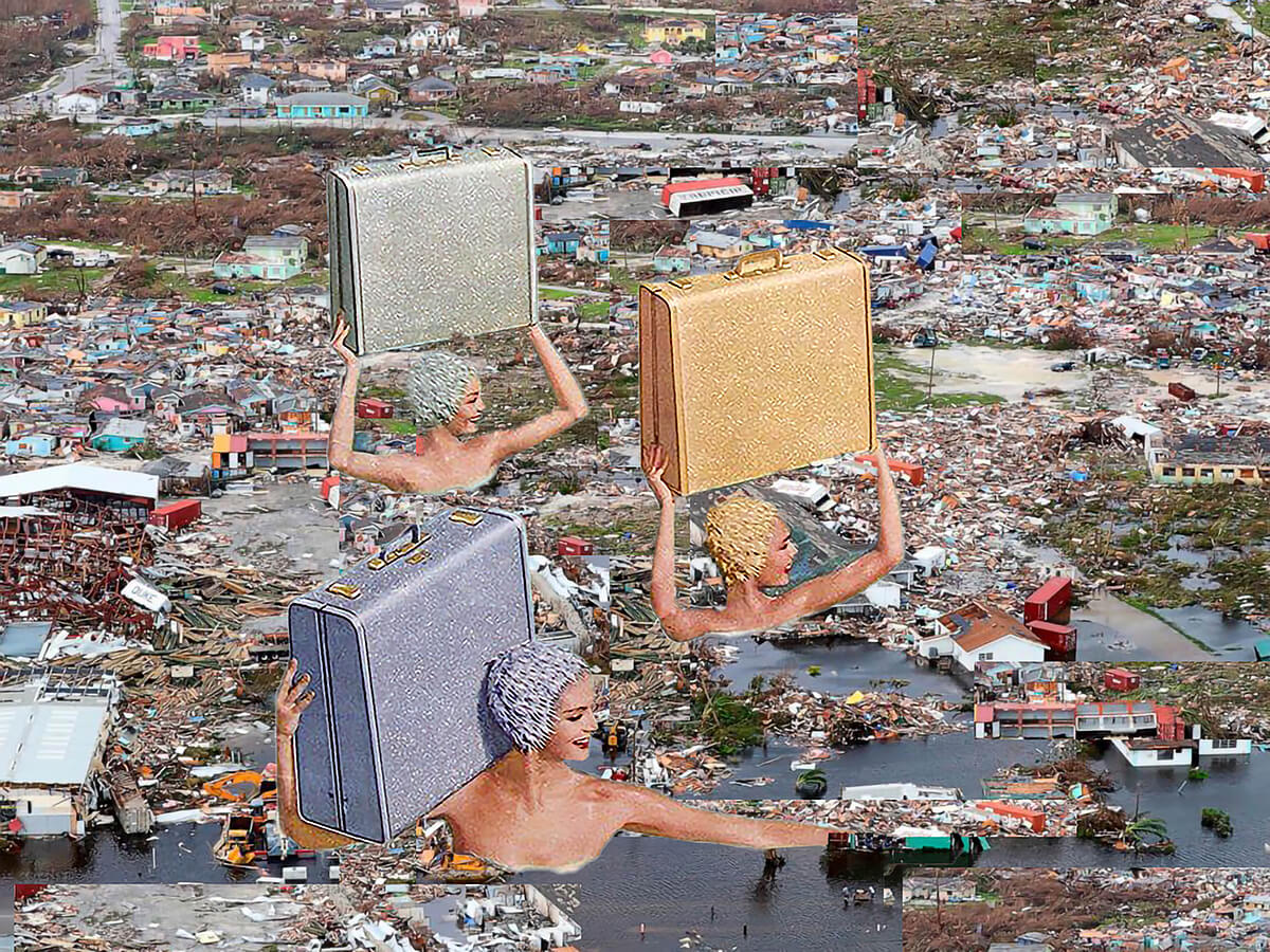Suitcases Packed - 2020 - Mixed Media<p>© Sam Heydt</p>