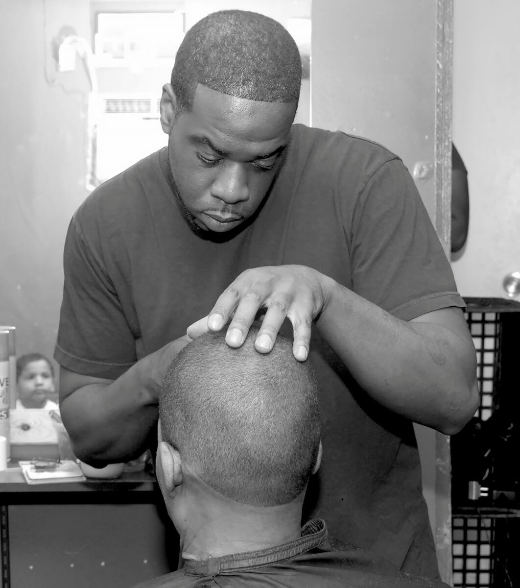 In The Barbershop<p>© Stephen Hoffman</p>
