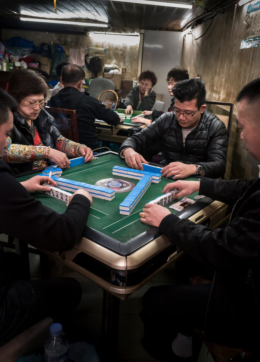 Mahjong, Shanghai<p>© Virginia Hines</p>