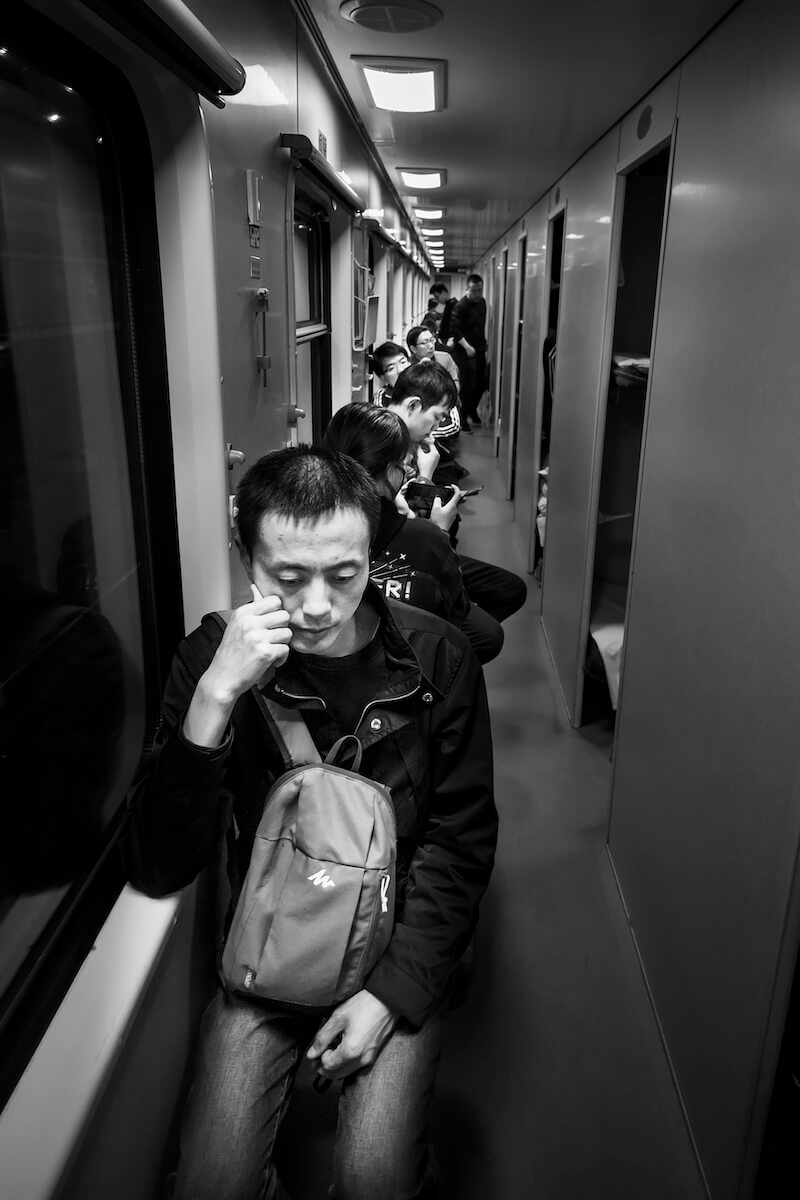 Night Train, Beijing<p>© Virginia Hines</p>