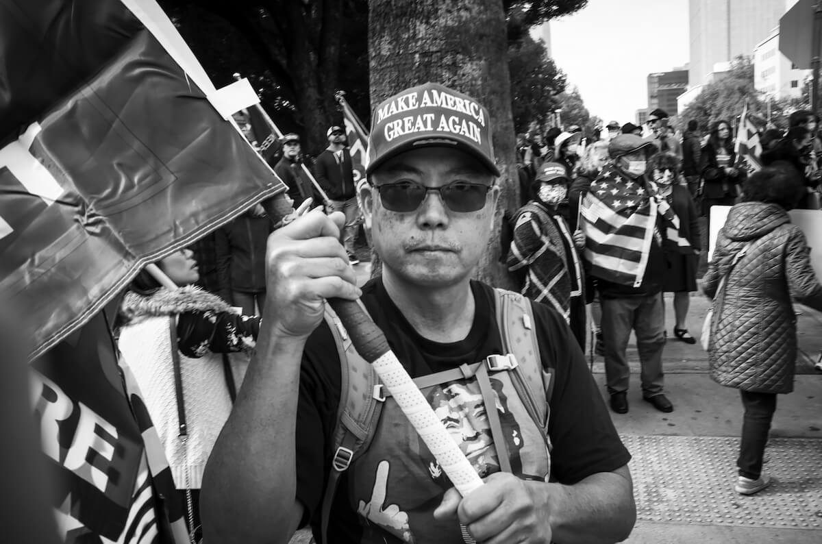 Trump Rally, Sacramento<p>© Virginia Hines</p>