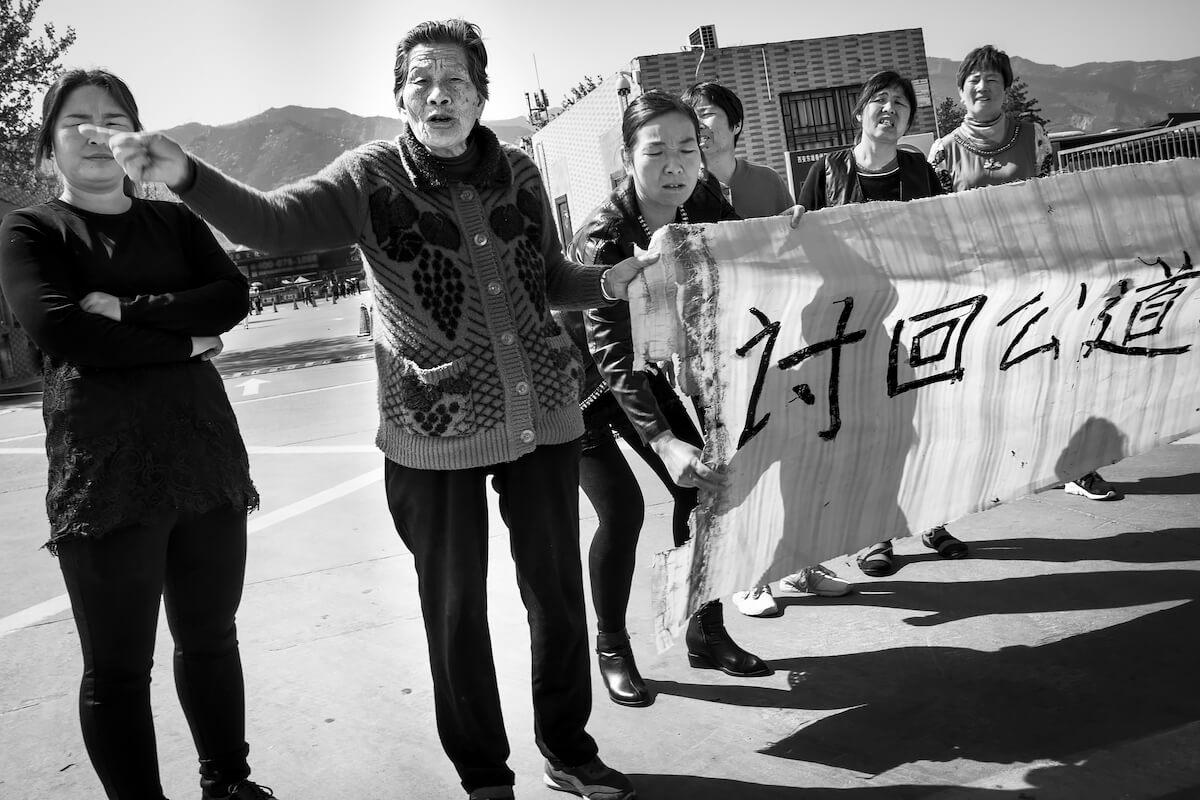 Grassroots Protest, Lington, China<p>© Virginia Hines</p>