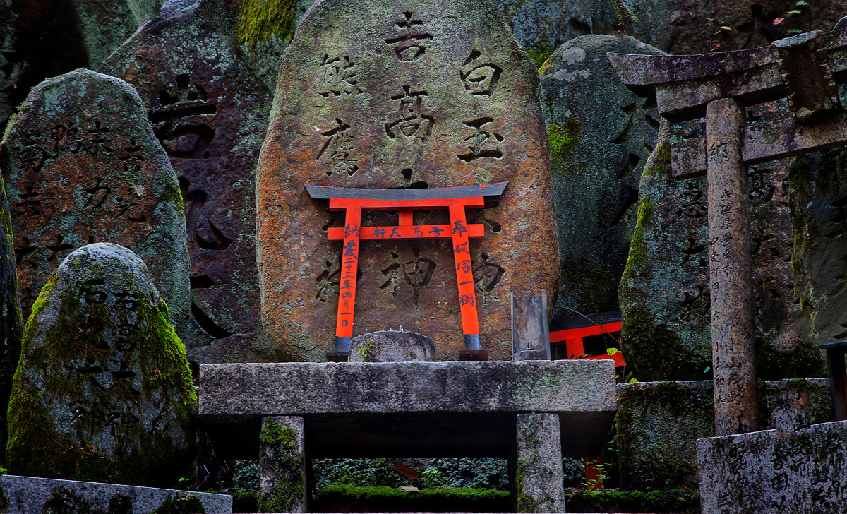 Fushimi - Inara Shrine Detail<p>© Don Jacobson</p>