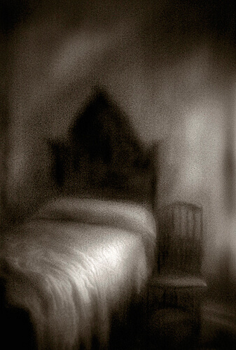 A chair by her bed<p>© Robb Johnson</p>