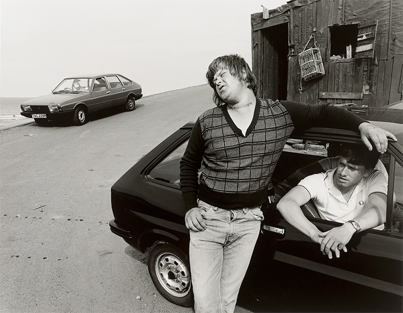 Bever’s First Day Out, Skinningrove, North Yorkshire 1982<p>© Chris Killip</p>