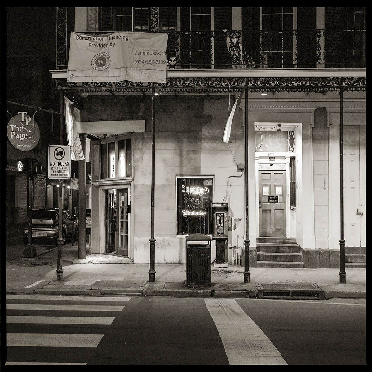 Unknown Number - The Page Bar, North Rampart Street, New Orleans<p>© Eric Kunsman</p>