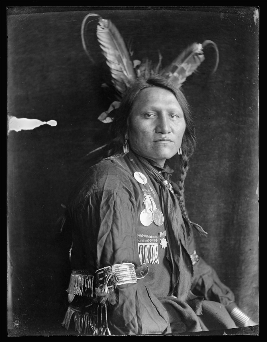 Charging Thunder, a Sioux Indian from Buffalo Bill’s Wild West Show, c. 1900, U.S. Library of Congress<p>© Gertrude Käsebier</p>