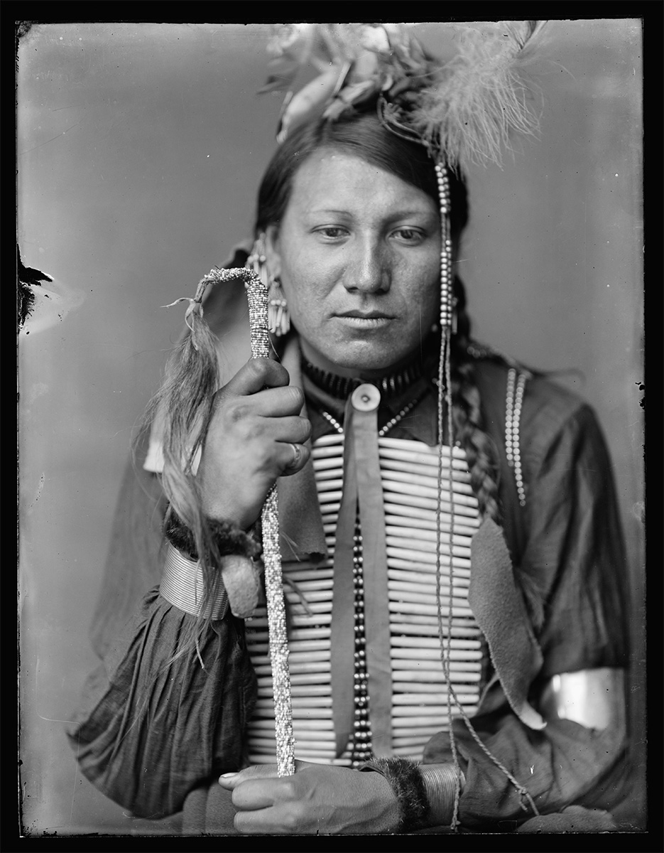 Amos Little, a Sioux Indian from Buffalo Bill’s Wild West Show, c. 1900, U.S. Library of Congress<p>© Gertrude Käsebier</p>